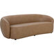 Lorne Aline Butternut Leather Sofa